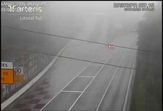 Caminhão sem freios evita o pior na BR-376