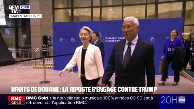 Droits de douane: les pistes envisagées par l'Union européenne pour riposter contre Donald Trump