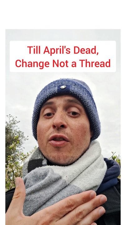 En Avril Ne Te Découvre Pas D'un Fil - En Anglais