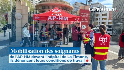 Les soignants de l'AP-HM dénoncent leurs conditions de travail