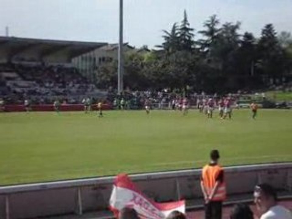 DAX 20 - 16 MONTAUBAN ENTREE DES JOUEURS
