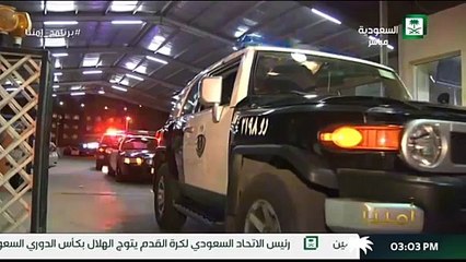 بالفيديو.. توثيق لحظة مطاردة سيارة مطلوبين في شوارع الرياض