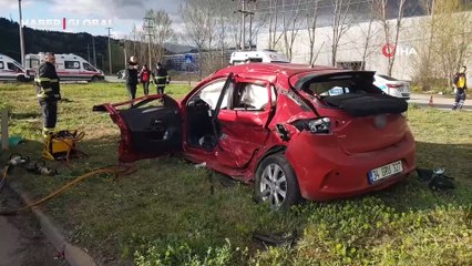 Karabük'te otomobil ile tır çarpıştı: 3 ölü, 2 yaralı