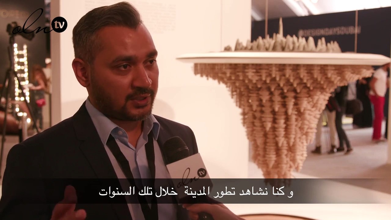 شاهدي أجمل الأعمال الفنية في أيام دبي للتصميم