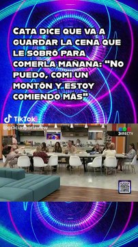 Gabriela preocupada por la actitud de Catalina Gorostidi con la comida, le marcó la cancha. Mírala.