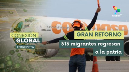 Entrevista | Venezuela recibe a 313 connacionales desde México