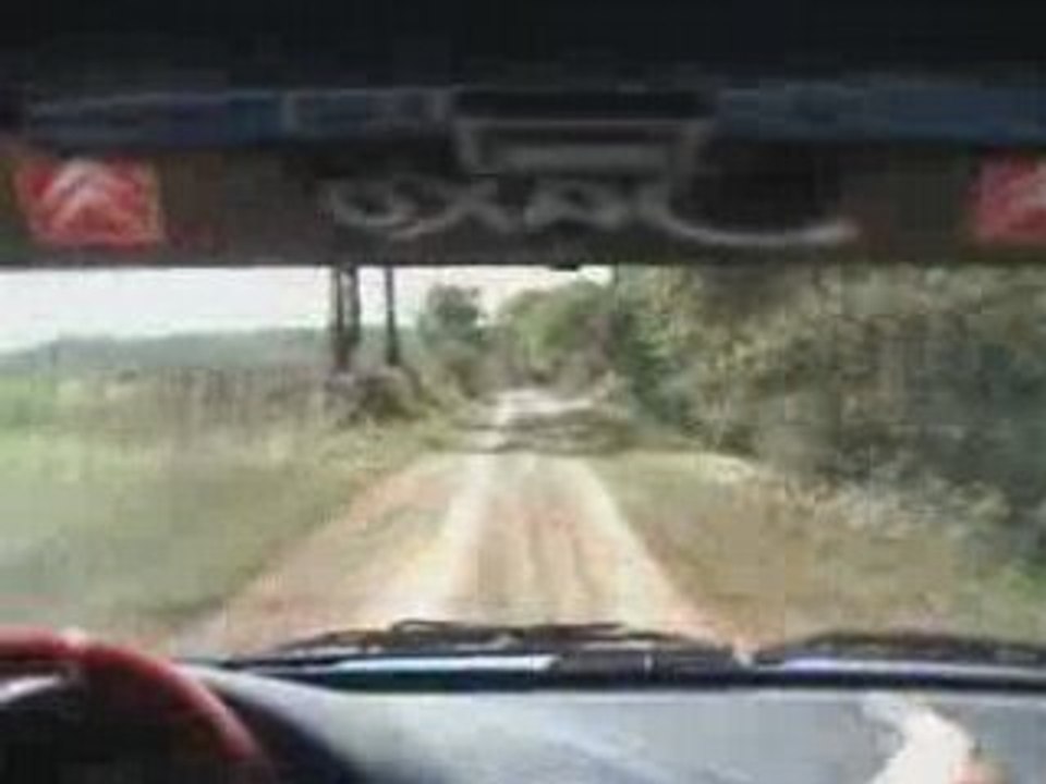 Laurent Fouques au rallye terre des Causses 2005