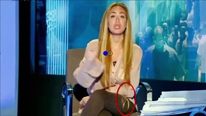 شاهدي لحظة سقوط شعر ريهام سعيد على الهواء!