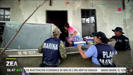 La Semar concluye el Plan Marina en Reynosa, Tamaulipas, tras inundaciones
