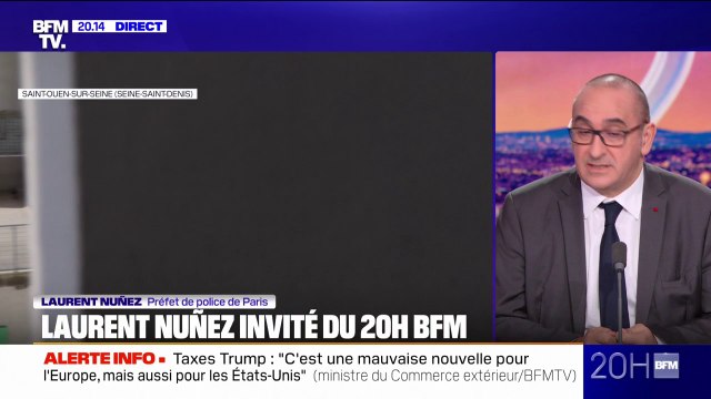 Saint-Ouen: Il y avait 7 points de deal, il n'y en a plus que 3 , affirme Laurent Nuñez, préfet de police de Paris