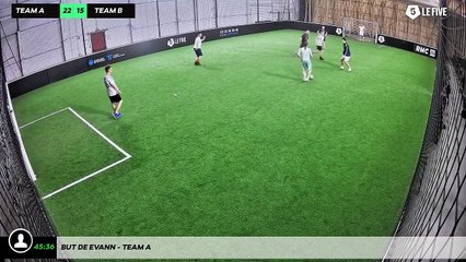 But de Evann - Team A