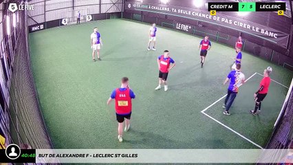 But de Alexandre F - Leclerc St Gilles
