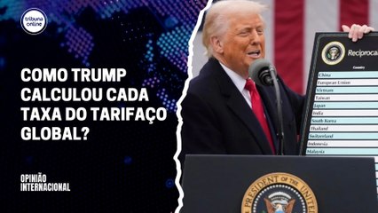 Como Trump calculou cada taxa do tarifaço global? | Opinião Internacional #23