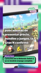 Los cartuchos de la Nintendo Switch 2 ya no tendrán el juego completo | Reporte Indigo