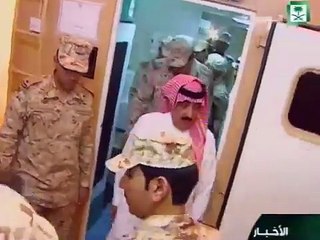 الأمير متعب بن عبدالله:  لن نسمح أن يدنس أرضنا أي عدو