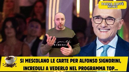 Si mescolano le carte per Alfonso Signorini, increduli a vederlo nel programma top...