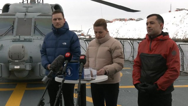 Danish prime minister sends message to Trump as he eyes control of Greenland