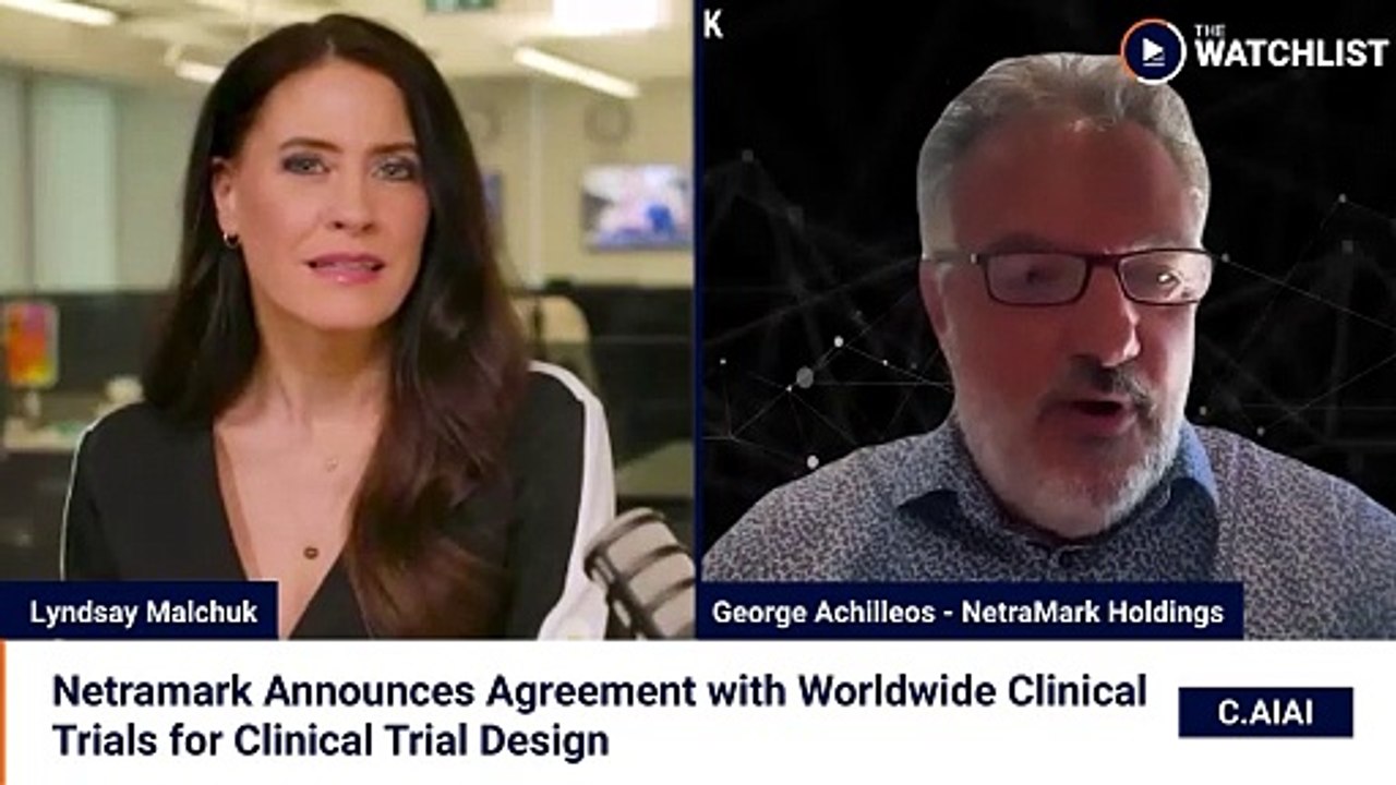 NetraMark Holdings With CEO, George Achilleos