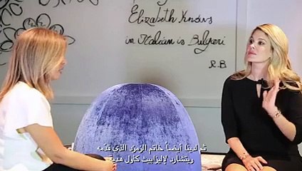 زويا في حديث مع مديرة إرث  Bvlgari