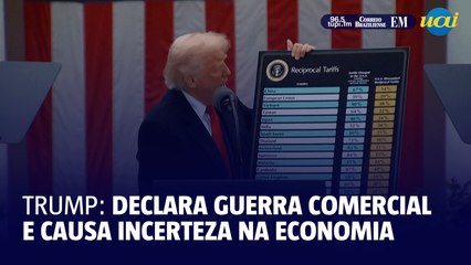 Trump declara guerra comercial e causa incerteza na economia mundial