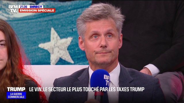 Il y a un grand sentiment d'inquiétude sur ce qui peut se passer : Gabriel Picard, président de la Fédération des exportateurs de vins et spiritueux de France, réagit aux annonces de Donald Trump