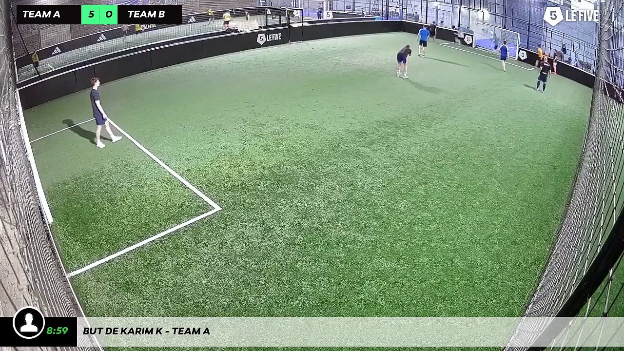 But de Karim K - Team A