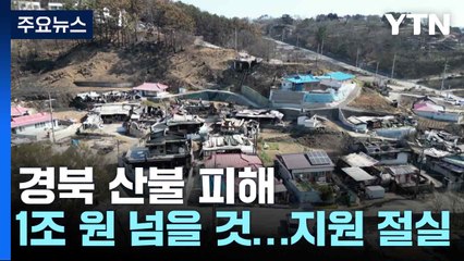 "경북 산불 피해 1조 원 넘을 것...지원 절실" / YTN