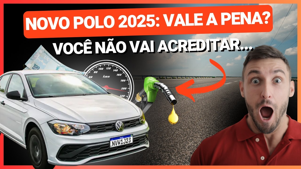 NOVO VW POLO 2025: QUE É A MELHOR VERSÃO? VEJA OS PREÇOS, ITENS DE SÉRIE, MOTOR E CONSUMO DO MODELO