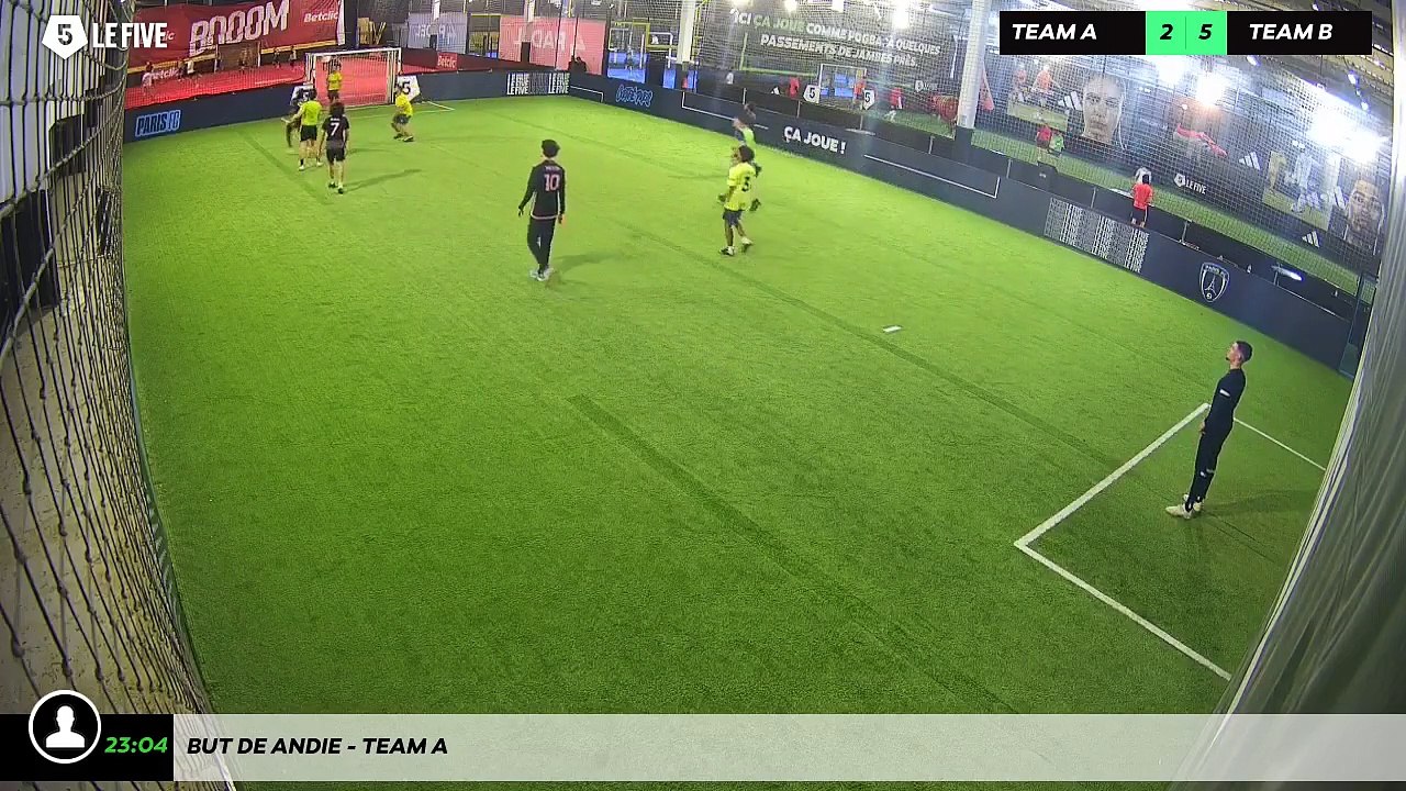 But de Andie - Team A