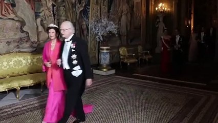 أميرات القصر الملكي السويدي اخترن ألوان الربيع لحفل Nobel Prize Banquet 2018