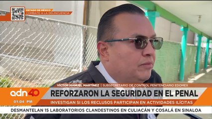 Destituyen a 20 custodios penitenciarios por extorsiones y delitos de alto impacto en el EdoMex