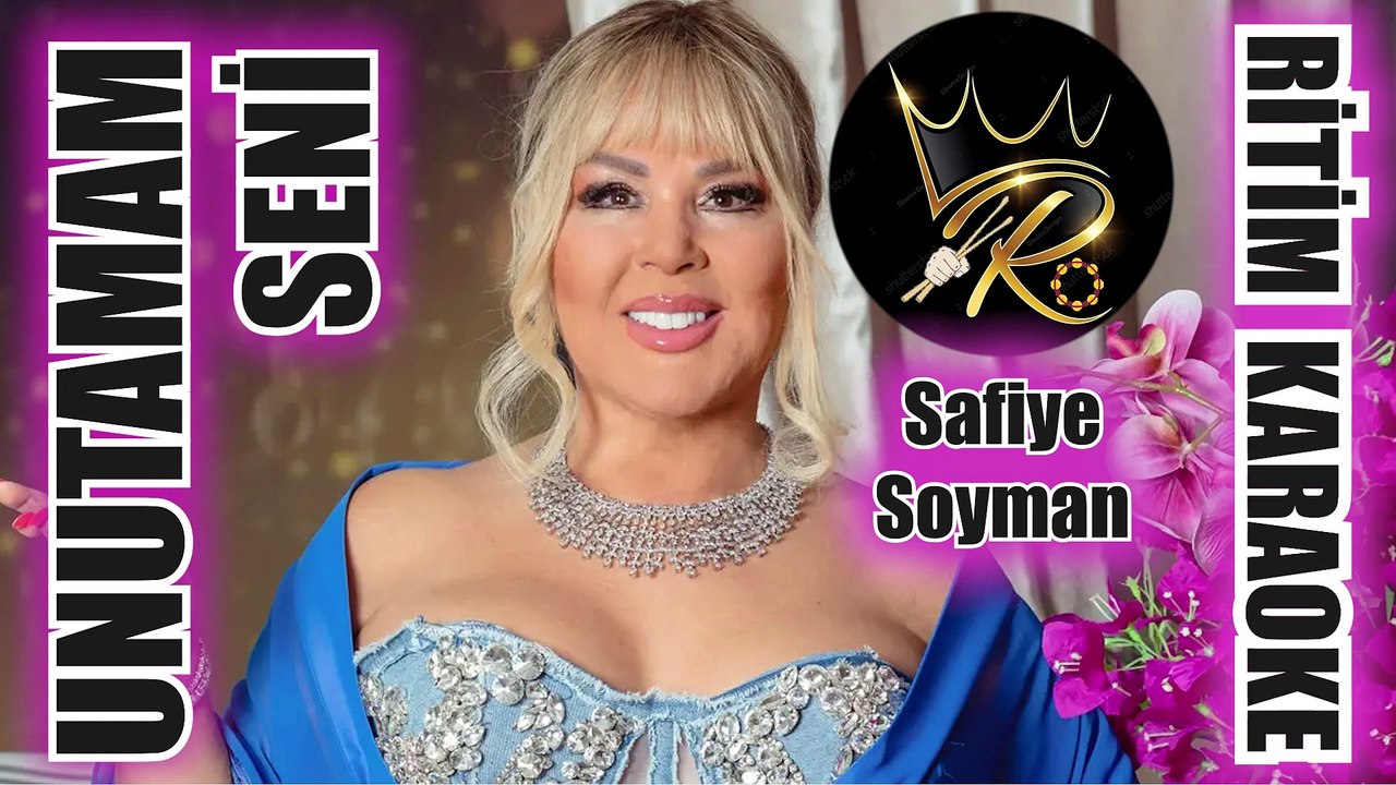 Unutamam Seni - Safiye Soyman ✩ Ritim Karaoke (Uşşak Maya 8/8 Düyek Vahde Beste Şekip Ayhan Özışık)