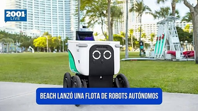 Lanzan flota de robots delivery en Miami Beach y así funcionan las máquinas de Serve Robotics