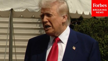 Trump Asked Point Blank About Stock Market Plunge Following Tariff Announcement