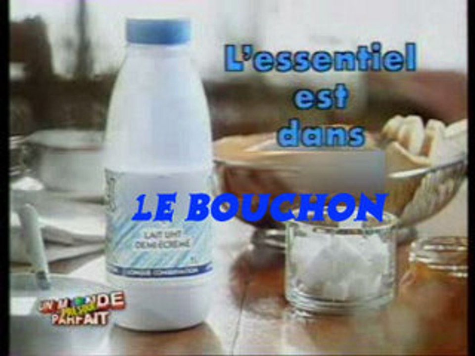 Détournement pub pour un lait connu