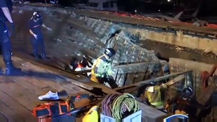 بالفيديو .. إصابة 300 شخص في سقوط مسرح بمهرجان موسيقي