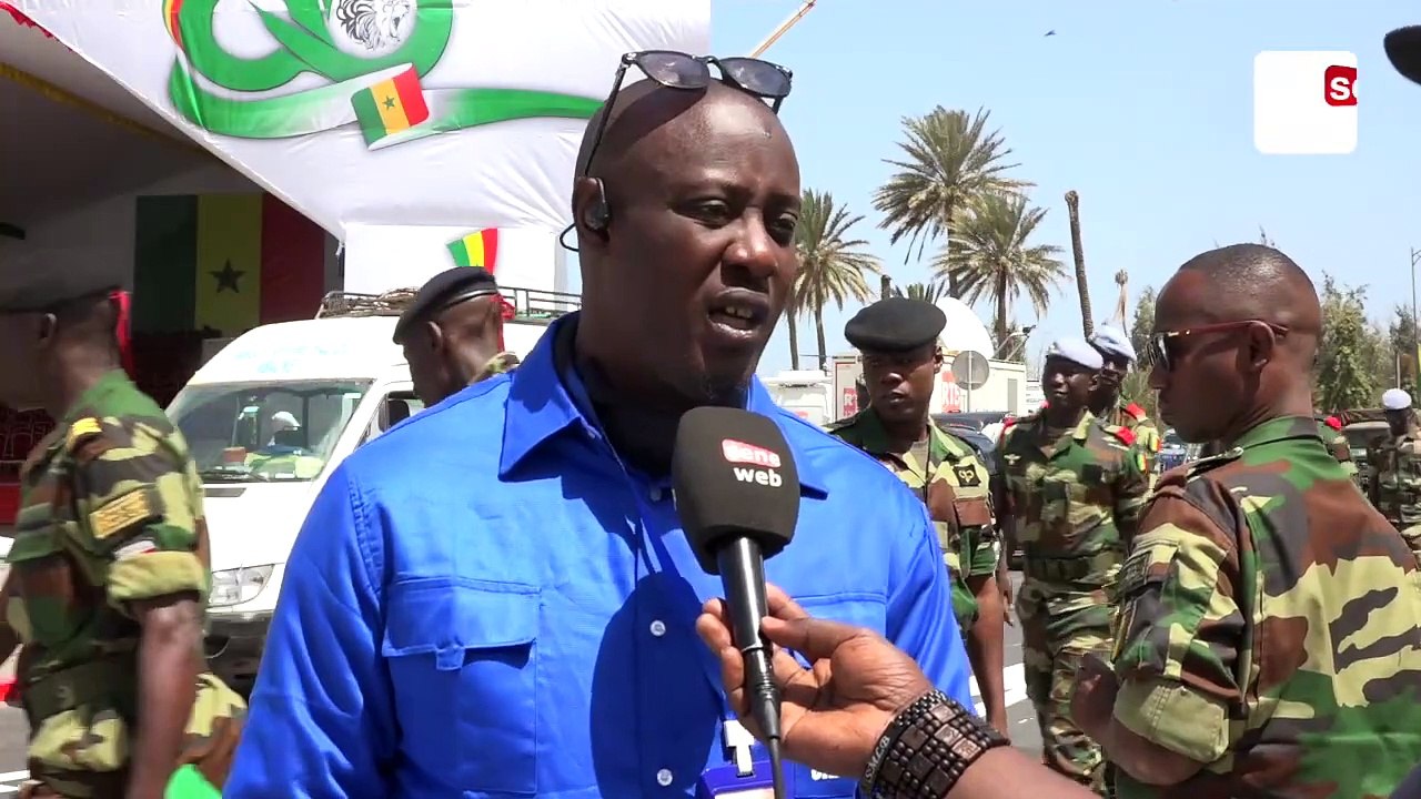 04 avril_ l'acte fort de Diomaye très apprécié; la place de la Nation dans un décor époustouflant...
