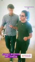 بالفيديو.. هكذا استغنت شقيقة فاليري أبو شقرا عن الكرسي المُتحرك وتمشي بمفردها