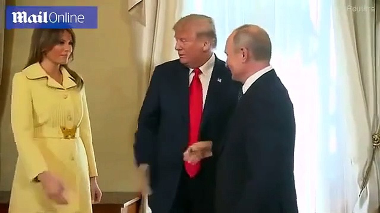بالفيديو: ميلانيا ترامب تبدو مذعورة بعد إلقاء ا...