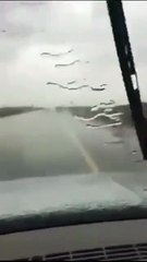 بالفيديو سعودي يوثق اخر لحظات حياته اثناء قيادته لسيارة