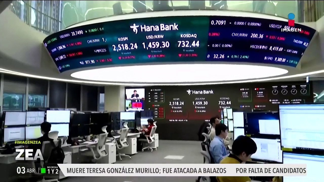 El peso se recupera tras el anuncio del plan arancelario de Donald Trump