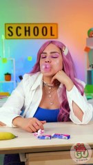 CARNET DIY 🌟📚 AVEC UN OURSON EN GÉLATINE & PISTOLET À CHAUD ! #bricolage #courts