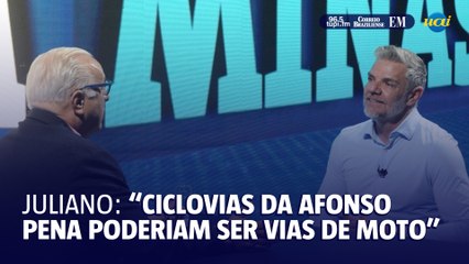 Juliano Lopes responde sobre vias exclusivas para motos em BH