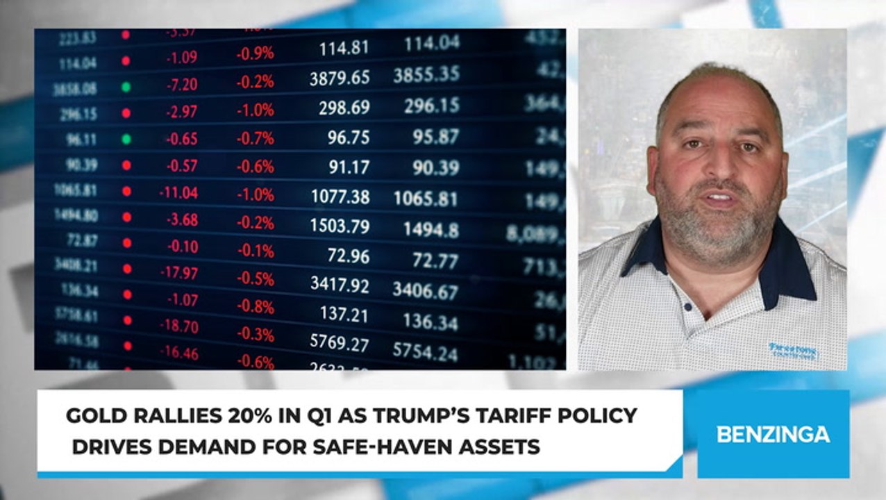 Gold Rallies 20% In Q1 As Trump’s Tariff Policy Drives Demand For Safe-Haven Assets