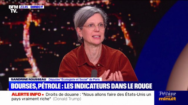 Sandrine Rousseau (Écologiste et Social): Ce que fait Donald Trump, c'est une guerre d'appropriation des ressources