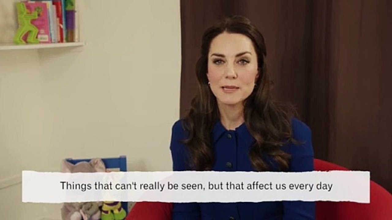 لأول مرة بعد إعلان حملها، كيت ميدلتون تظهر بحديث مسجّل على الفيديو