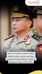 Dua Polisi Riau Bermasalah di Awal Kepemimpinan Irjen Herry Heryawan