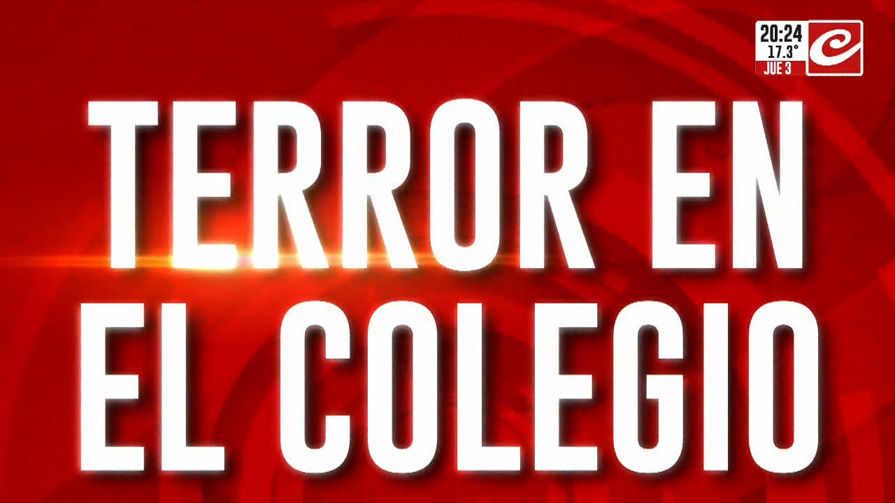 Terror en el colegio