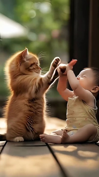 baby, cat, kitten, kid, ai, cartoon, viralvideos, trendingvideos, viralshorts, trendingshorts,
