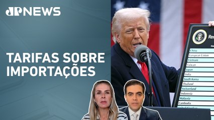 Revista ‘The Economist’ chama anúncio de Trump de “Dia da Ruína”; Deysi Cioccari e Vilela analisam